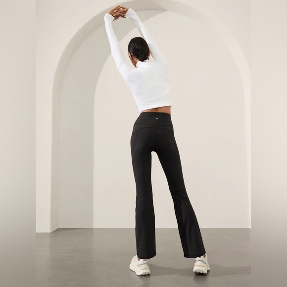 Athleta Rainier High Rise Bootcut flare Pant Black Women's Size M NWT - Picture 7 of 7